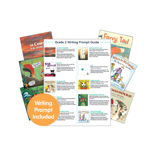 Second Grade Read-Aloud Writing Connectors: Variety Pack
