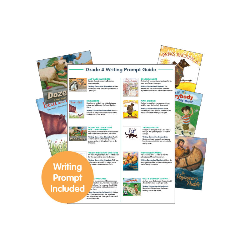 Fourth Grade Read-Aloud Writing Connectors: Variety Pack