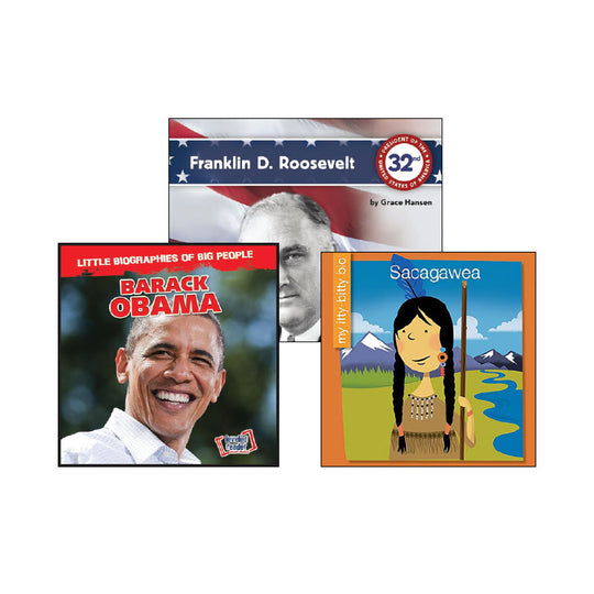 First Grade Genre Collection Biography: Variety Pack