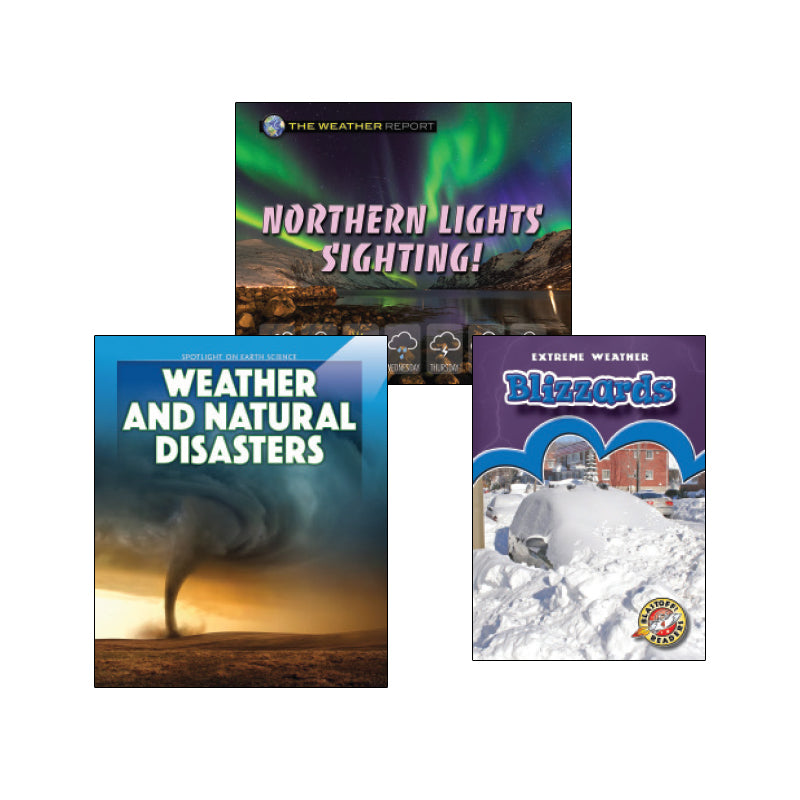 High Interest Science - Weather - Grades 2-4 (Set 1): Variety Pack