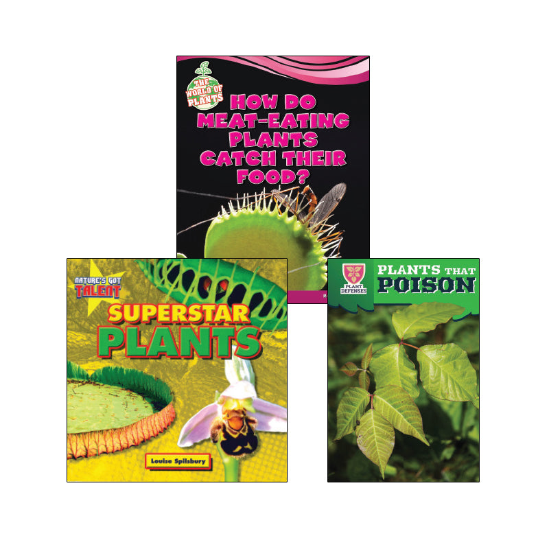 High Interest Science - Weird and Wild Plants - Grades 2-3 (Set 2): Variety Pack