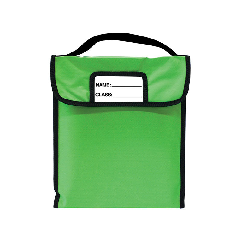 Pack-N-Read w/Elastic Handle: Single Green (10"x12")