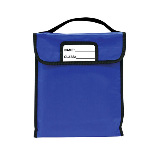 Pack-N-Read w/Elastic Handle: Single Blue (10"x12")