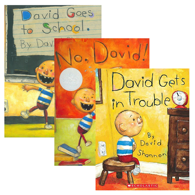 David Shannon, No David, David Gets in Trouble, David Goes to